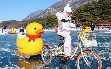 韩流明星也深深爱上的浪漫冬季活动景点